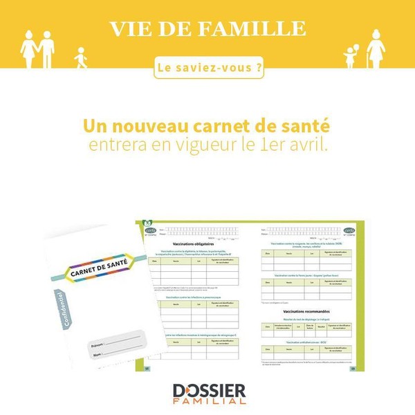 UN NOUVEAU CARNET DE SANTE