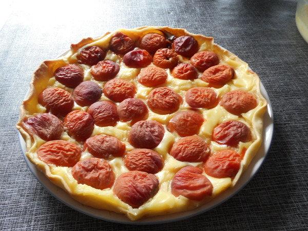 TARTE AUX ABRICOTS MAISON