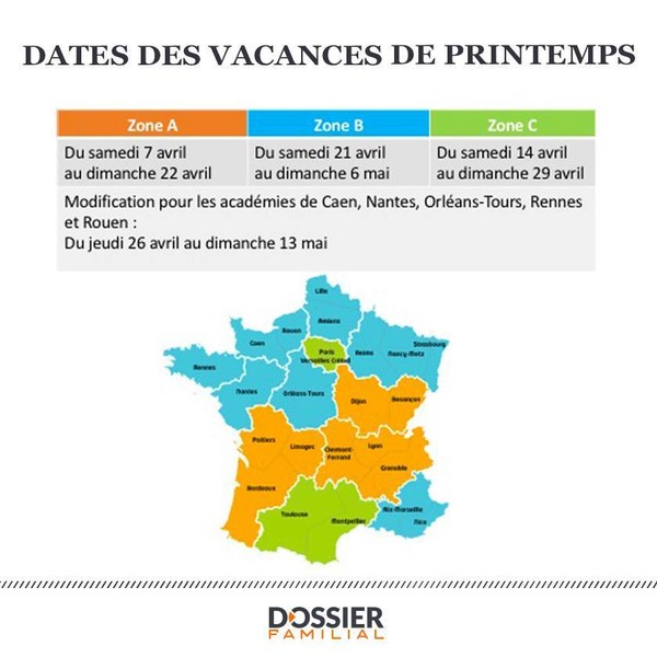 Dates Des Vacances De Printemps 0 Hot Sex Picture 