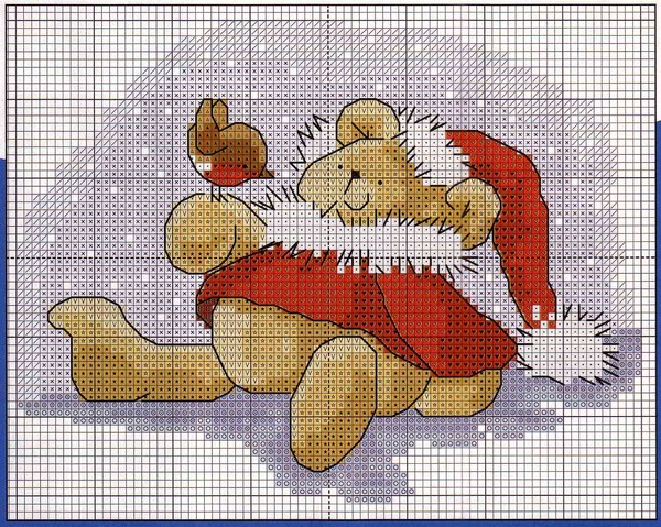 OURSON NOEL POINT DE CROIX